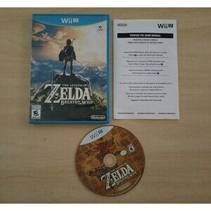 The Legend of Zelda: Breath of the Wild - Nintendo Wii U Complete in Box